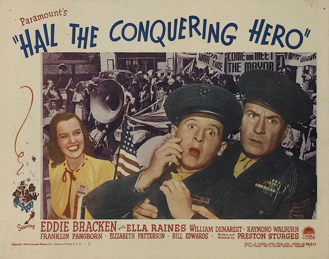 Hail the Conquering Hero - Lobby Cards