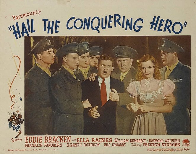 Hail the Conquering Hero - Lobby Cards