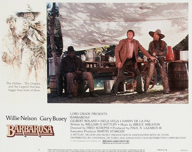 Barbarosa - Fotocromos - Gary Busey, Willie Nelson