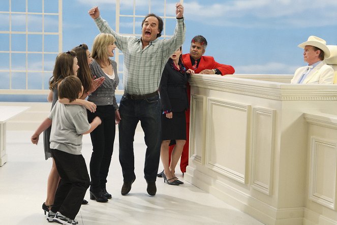 Bláznivý Jimov život - Season 8 - Nebesa proti pek - Z filmu - Courtney Thorne-Smith, Jim Belushi, Erik Estrada, Lee Majors