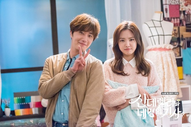 Cinderella and the Four Knights - De filmagens - Il-woo Jeong, Na-eun Son
