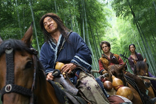 El reino prohibido - De la película - Jackie Chan, Michael Angarano, Crystal Liu