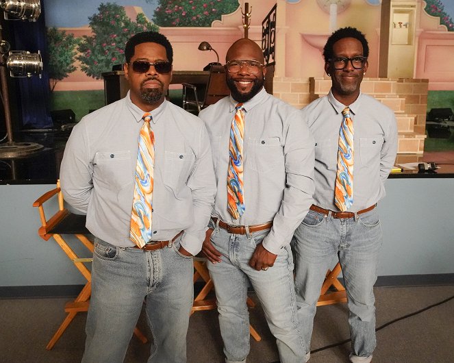 Schooled - The Rudy-ing of Toby Murphy - Tournage - Nathan Morris, Wanya Morris, Shawn Stockman