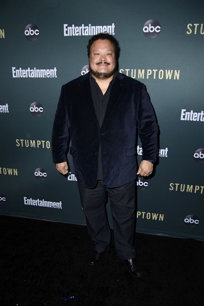 Stumptown - Events - The cast and executive producers of “Stumptown” celebrate the upcoming premiere of the highly anticipated fall series at an exclusive red carpet event hosted by ABC and Entertainment Weekly at the Petersen Automotive Museum in Los Angeles - Adrian Martinez