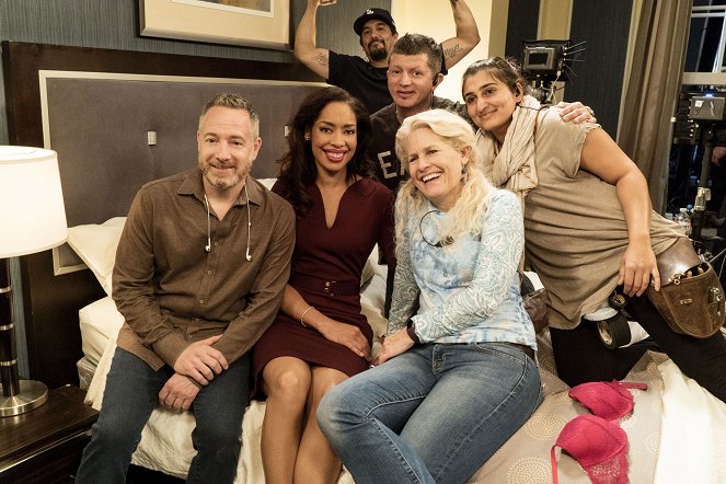 Angie Tribeca - Derrière le scandale - Tournage - Gina Torres