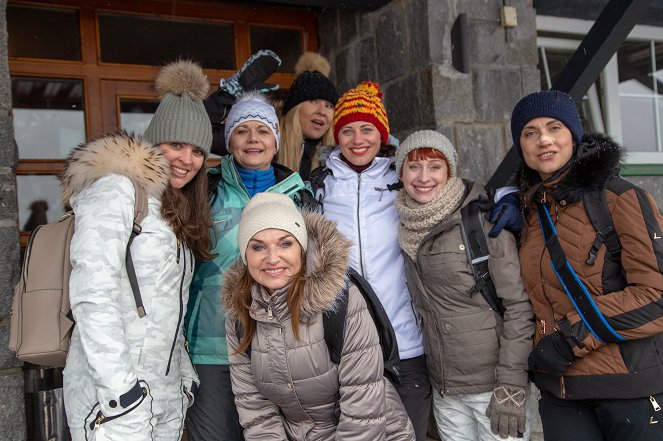 Špindl 2 - Tournage - Ivana Andrlová, Kateřina Kaira Hrachovcová, Dagmar Zázvůrková