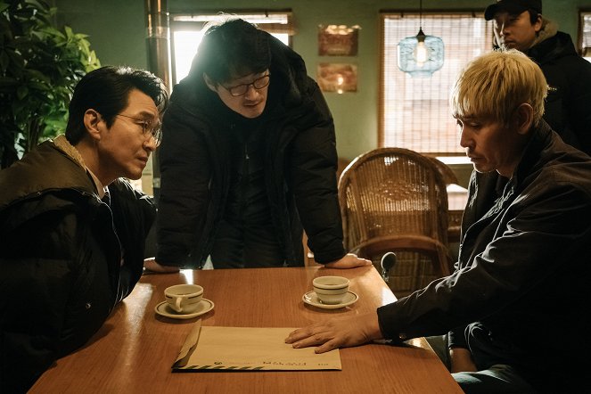 Woosang - Dreharbeiten - Han Seok-kyu, Su-jin Lee, Kyung-gu Sol