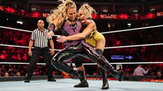 WWE Hell in a Cell - Photos - Natalie Neidhart, Macey Estrella