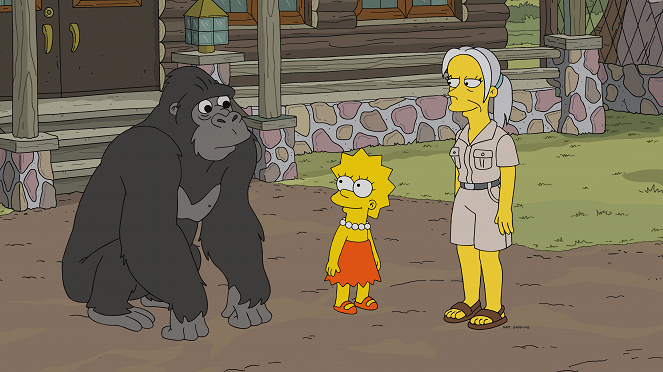 Los simpson - Gorilas en el mástil - De la película
