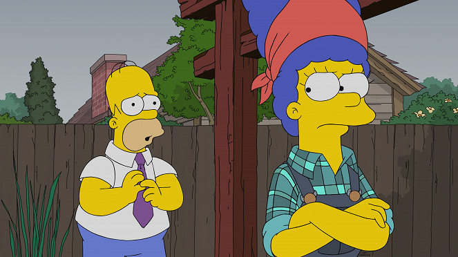 Los simpson - Marge la leñadora - De la película