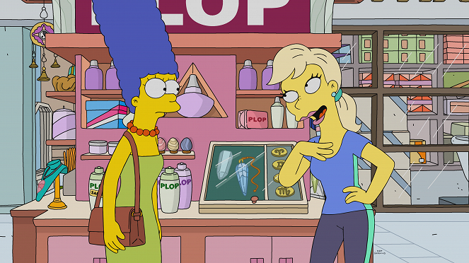 Os Simpsons - Persuasão do cabelo azul cristal - Do filme