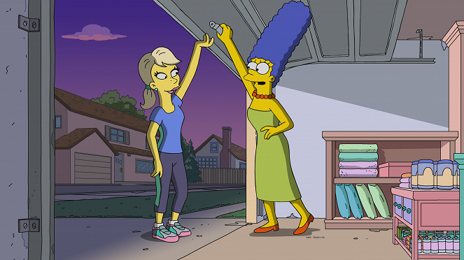 Os Simpsons - Persuasão do cabelo azul cristal - Do filme