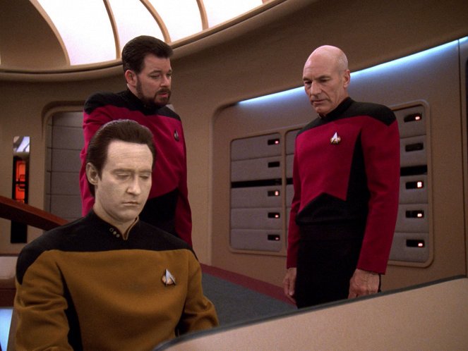 Star Trek - Das nächste Jahrhundert - Der Moment der Erkenntnis (2/2) - Filmfotos - Brent Spiner, Jonathan Frakes, Patrick Stewart