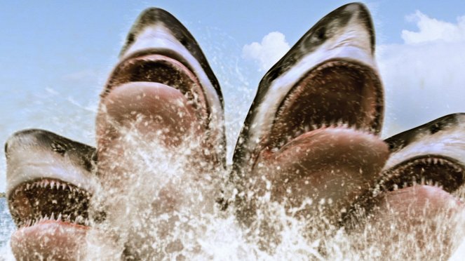 El ataque del tiburón de cinco cabezas - De la película