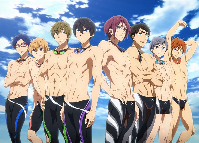 Free! Take Your Marks - Werbefoto