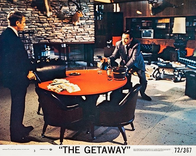 The Getaway - Lobby karty - Steve McQueen, Ben Johnson