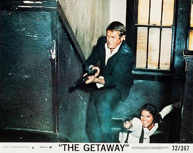 The Getaway - Lobby karty - Steve McQueen, Ali MacGraw