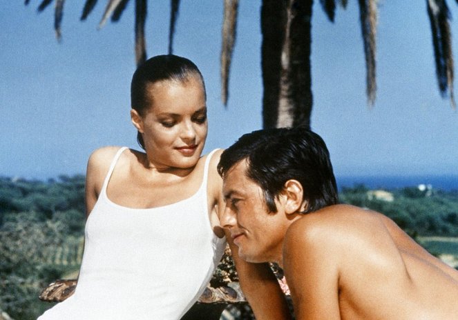 Basen - Z filmu - Romy Schneider, Alain Delon