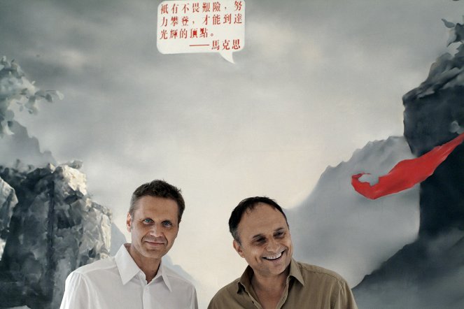 Bird's Nest: Herzog & De Meuron in China - Z natáčení - Michael Schindhelm, Christoph Schaub