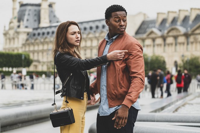 God Friended Me - From Paris With Love - Photos - Violett Beane, Brandon Micheal Hall