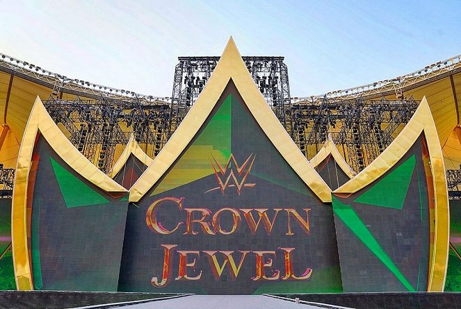 WWE Crown Jewel - Z natáčení