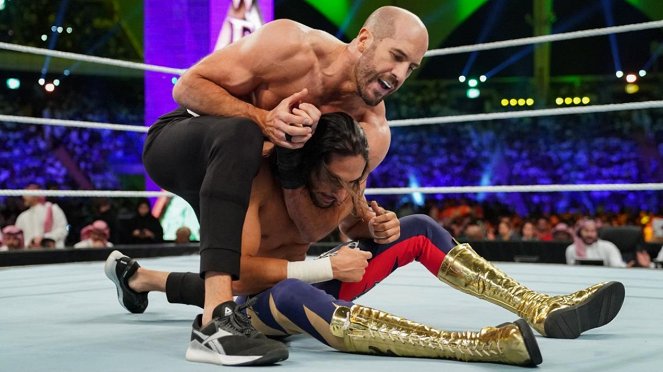 WWE Crown Jewel - Photos - Claudio Castagnoli, Mansoor Al-Shehail