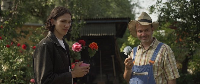 Modrá chryzantéma - Filmfotók