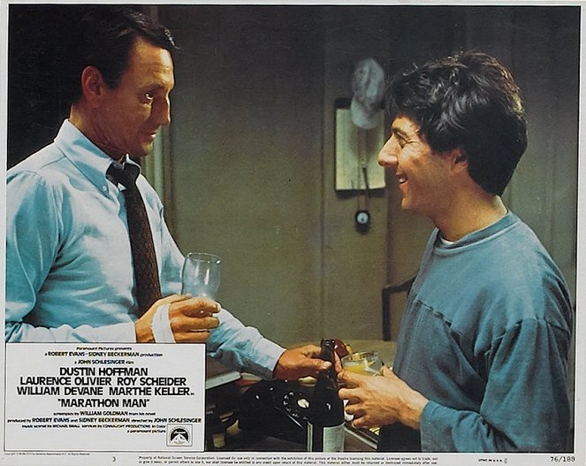 Der Marathon Mann - Lobbykarten - Roy Scheider, Dustin Hoffman