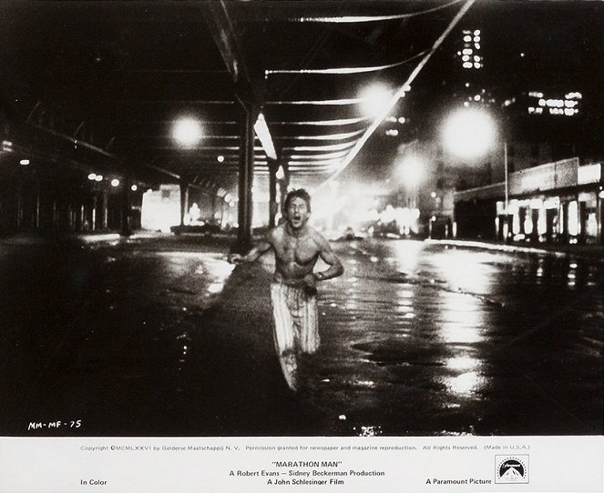 O Homem da Maratona - Cartões lobby - Dustin Hoffman