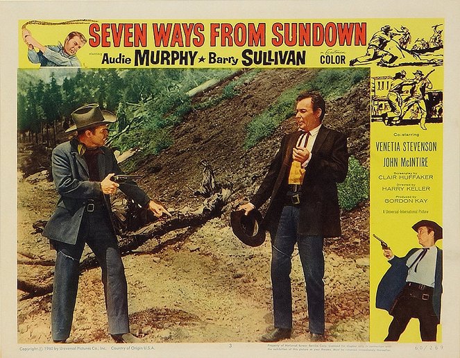 Seven Ways from Sundown - Lobby Cards