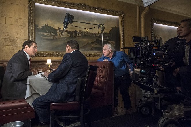 The Irishman - Dreharbeiten - Robert De Niro, Martin Scorsese