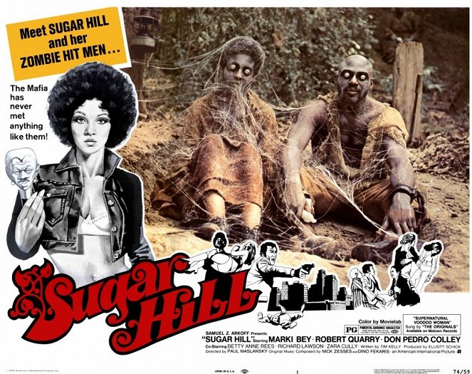 Die schwarzen Zombies von Sugar Hill - Lobbykarten