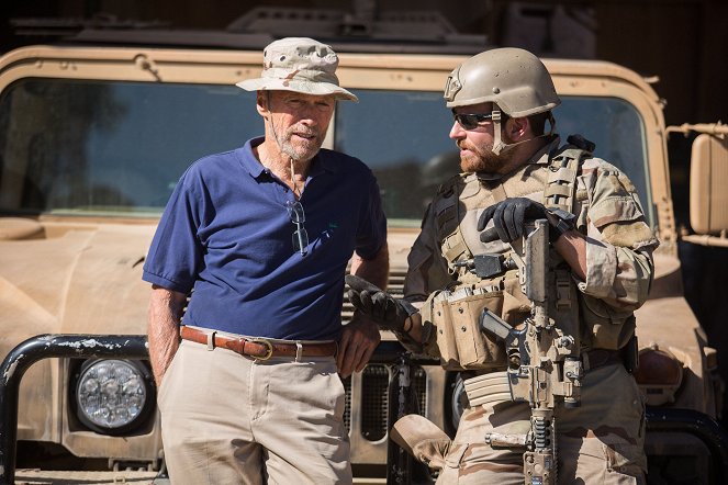 El francotirador - Del rodaje - Clint Eastwood, Bradley Cooper