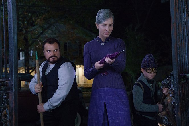 The House with a Clock in Its Walls - Van film - Jack Black, Cate Blanchett, Owen Vaccaro