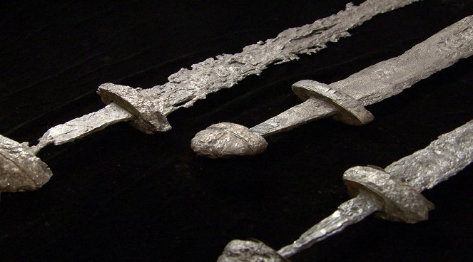 Jedinečný vikingský meč - Z filmu