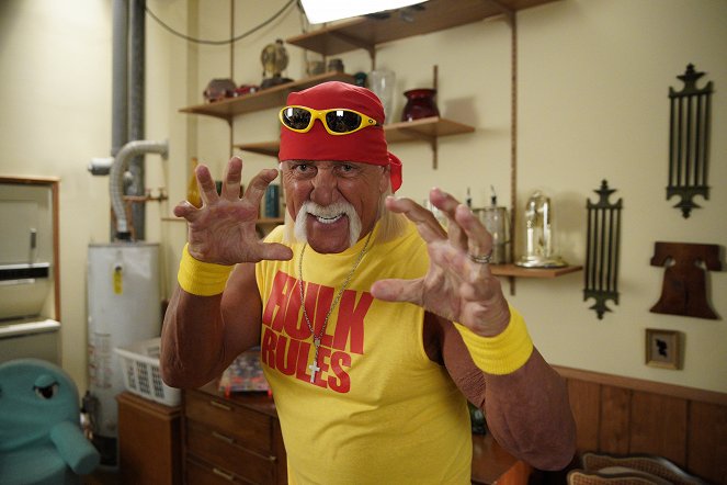 A Goldberg család - Pankráció - Forgatási fotók - Hulk Hogan