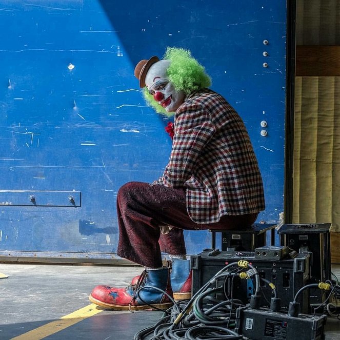 Joker - Z natáčení - Joaquin Phoenix