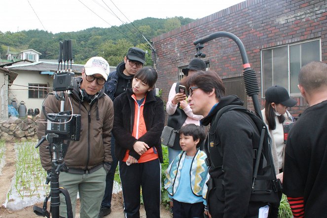Aengkeo - Z natáčení - Jeong-min Choi, Soo-yeon Park