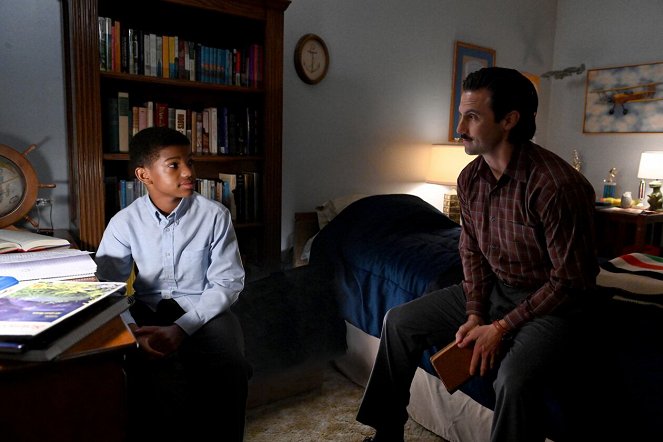 This Is Us - The Dinner and the Date - Photos - Lonnie Chavis, Milo Ventimiglia
