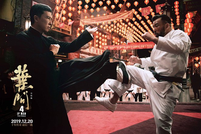 Ip Man 4: The Finale - Lobbykaarten - Donnie Yen, Chris Collins