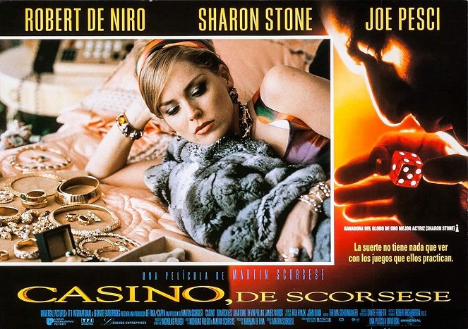 Casino - Lobbykaarten - Sharon Stone