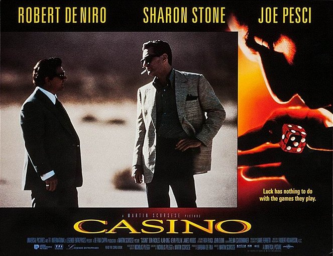 Kasyno - Lobby karty - Joe Pesci, Robert De Niro