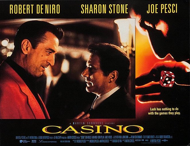 Casino - Lobbykarten - Robert De Niro, Joe Pesci