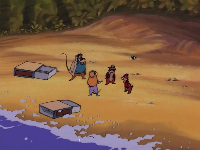 Chip 'n Dale Rescue Rangers - Chipwrecked Shipmunks - Do filme