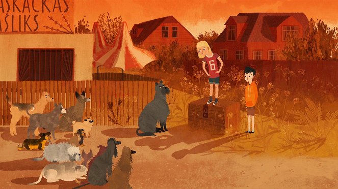 Jacob, Mimi y los perros del barrio - De la película