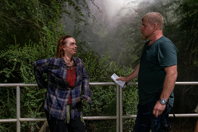 The Walking Dead - Ouvre les yeux - Tournage - Thora Birch, Michael Cudlitz