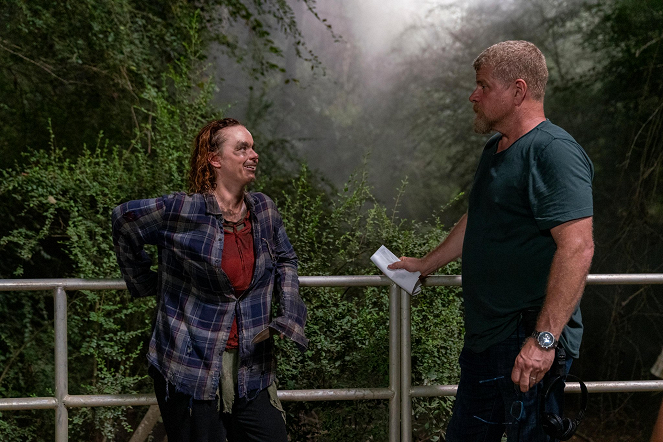 Walking Dead - Season 10 - Otvor oči - Z nakrúcania - Thora Birch, Michael Cudlitz