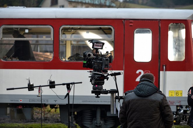 Strážmistr Topinka - Zločin ve vlaku - Tournage