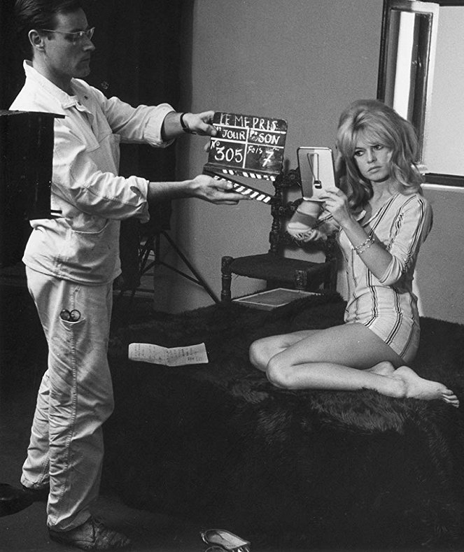 Pohrdání - Z natáčení - Brigitte Bardot