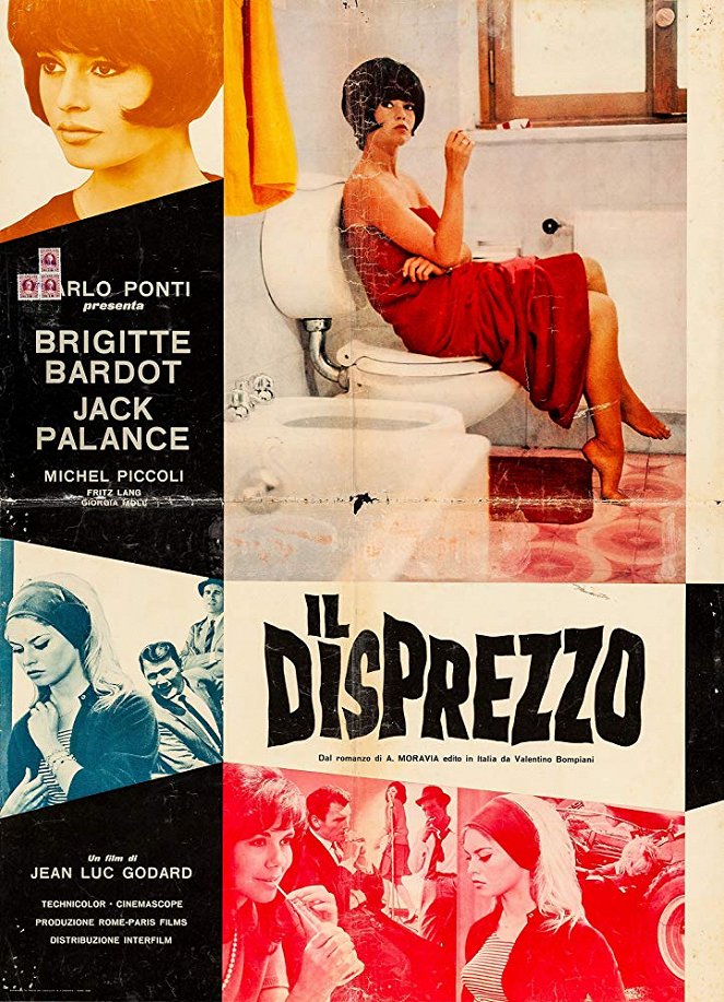 O Desprezo - Cartões lobby - Brigitte Bardot